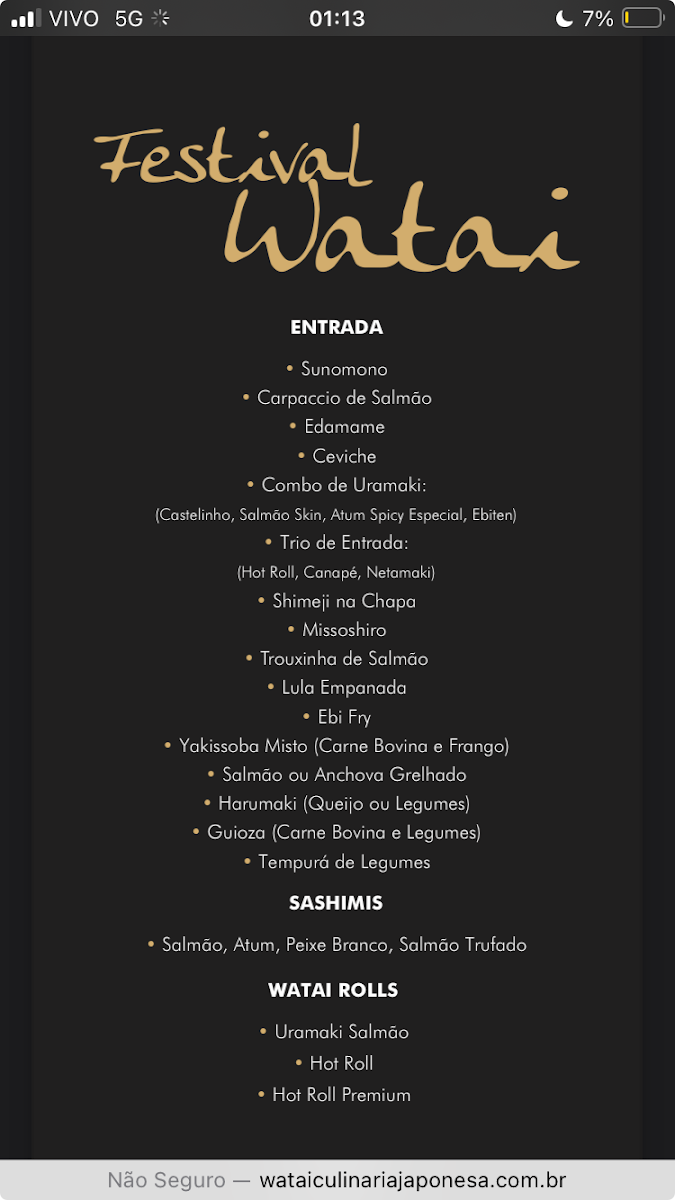 Menu Watai Culinária Japonesa-2